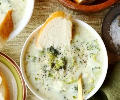 Homemade Cream Of Broccoli Soup