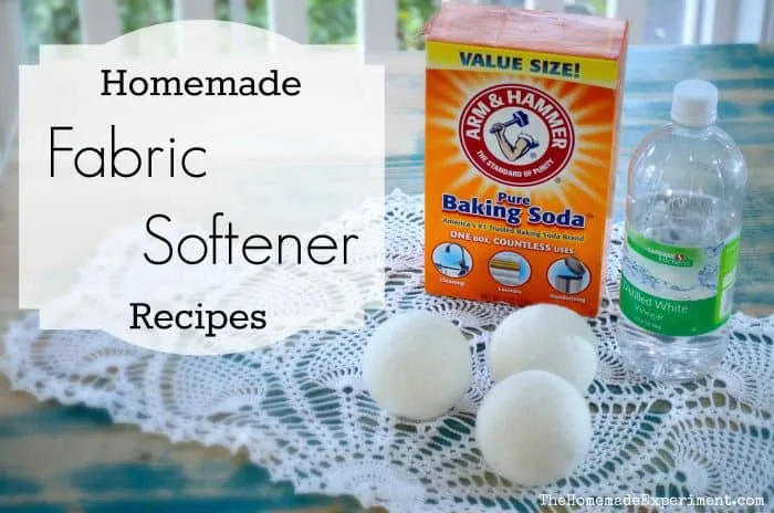 Homemade Fabric Softener