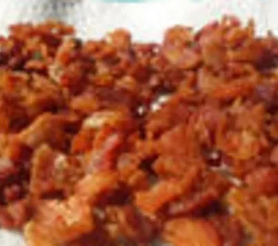 Homemade Fresh Bacon Bits