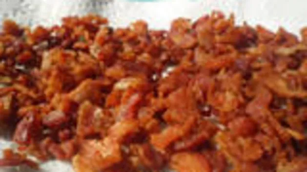 Homemade Fresh Bacon Bits