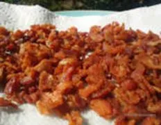 Homemade Fresh Bacon Bits