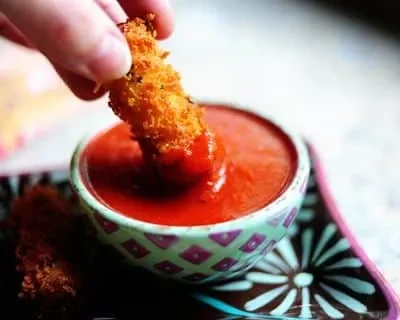 Homemade Fried Mozzarella Sticks