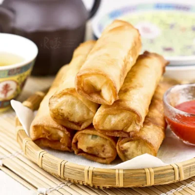 Homemade Popiah Wrapper Spring Roll