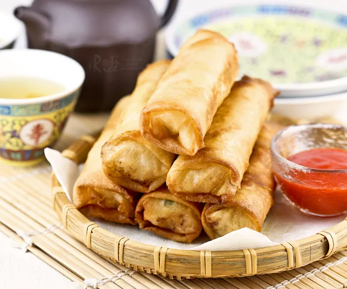 Homemade Popiah Wrapper Spring Roll