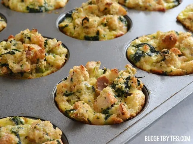 Homemade Savory Stuffing Muffins Recipe