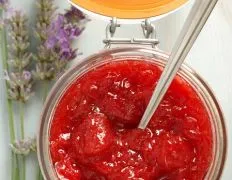 Homemade Strawberry and Lavender Infused Jam Recipe