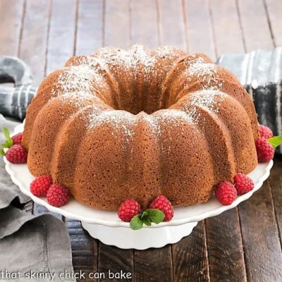 Homemade White Chocolate Bundt Cake Recipe