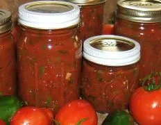 Homemade Zesty Canned Salsa Recipe