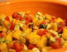 Honduran Mango Avocado Salsa