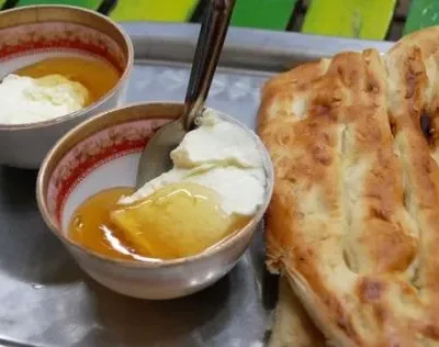 Honey And Cream - Iranian Breakfast