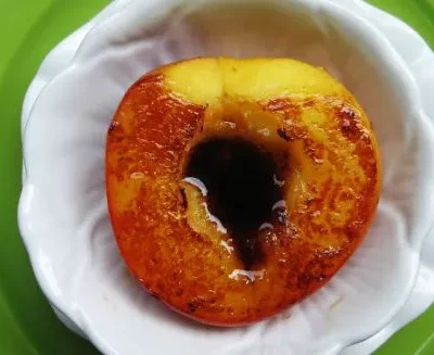 Honey Balsamic Peaches