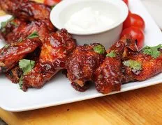 Honey Barbecue Chicken Wings