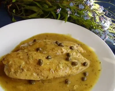 Honey Dijon Chicken With Capers