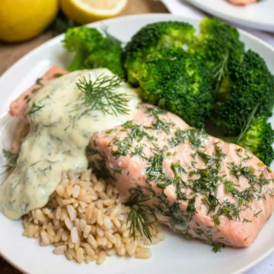 Honey Dijon Dill Salmon Marinade