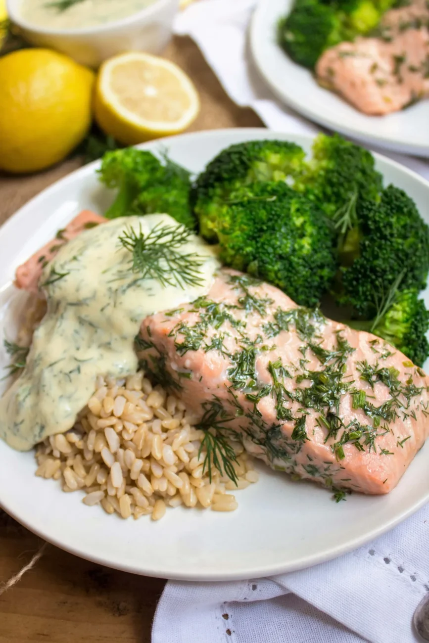 Honey Dijon Dill Salmon Marinade