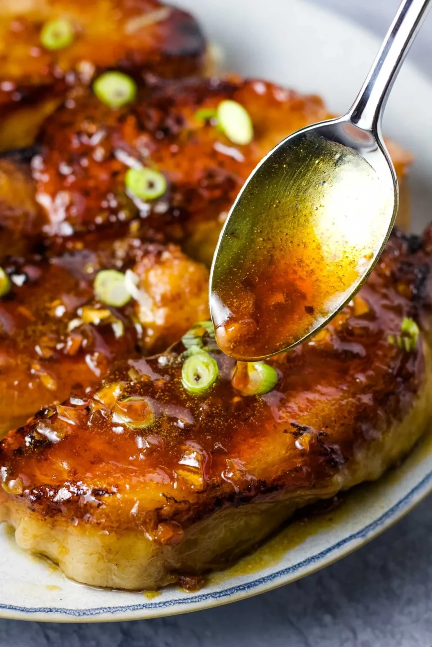 Honey & Garlic Pork Chops