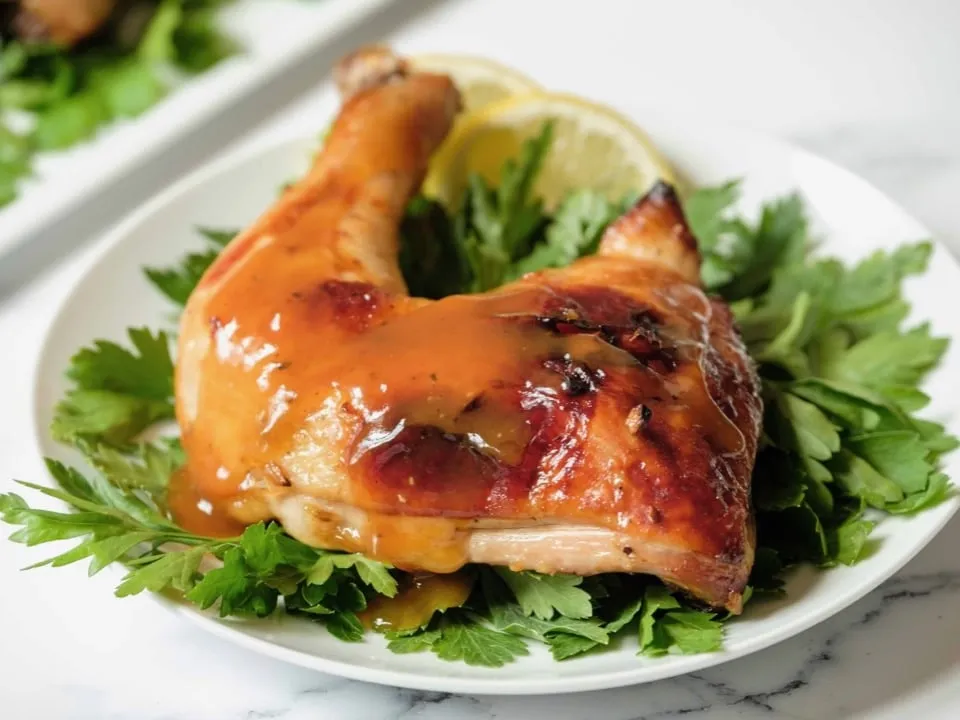 Honey Garlic Roast Chicken