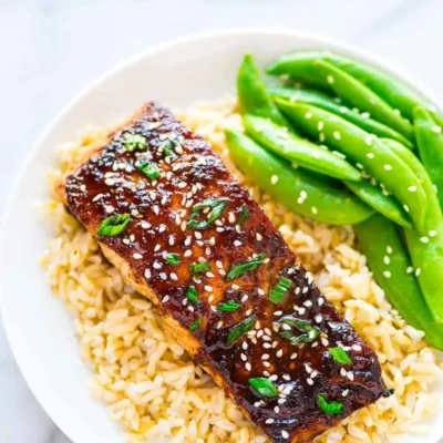 Honey Ginger Grilled Salmon