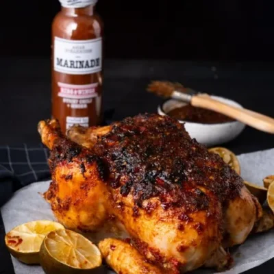 Honey Ginger Roasted Chicken