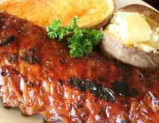 Honey-Glazed Baby Back Ribs With A Spicy Mustard Kick