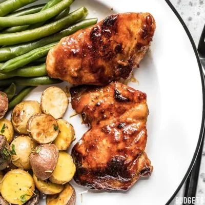 Honey-Glazed Chicken With A Spicy Twist