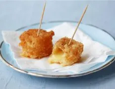 Honey Glazed Fried Manchego Cheese