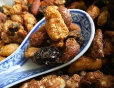 Honey-Glazed Spicy Mixed Nuts Recipe