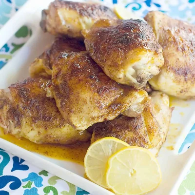 Honey Lemon Chicken Thighs