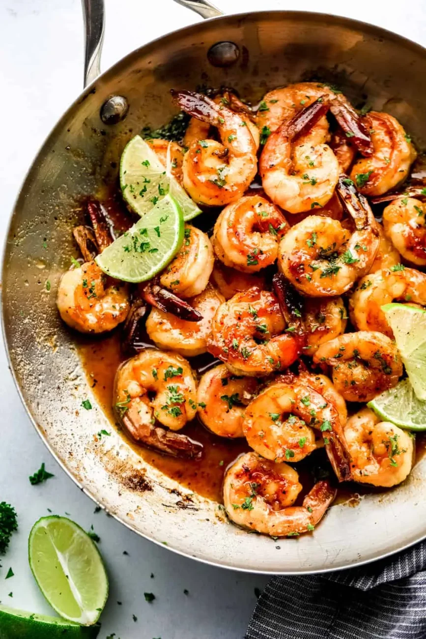 Honey Lime Cajun Shrimp Stir Fry