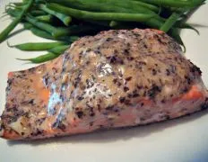 Honey Mustard Basil Salmon