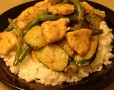 Honey-Mustard Chicken Stir-Fry