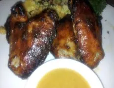 Honey-Mustard Chicken Wings