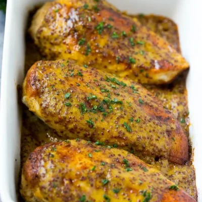 Honey-Mustard Roasted Chicken Breasts