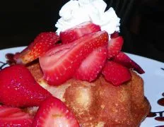 Honey Shortcakes And Strawberries