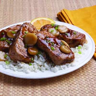 Honey Soy Glazed Pork Chops