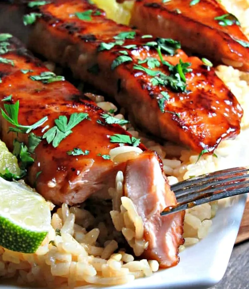 Honey Teriyaki Salmon