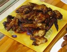 Honey Vindaloo Glazed Chicken Wings