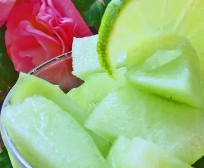 Honeydew Melon With Lime Juice