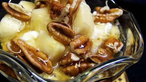 Honeyed Banana Nut Yogurt