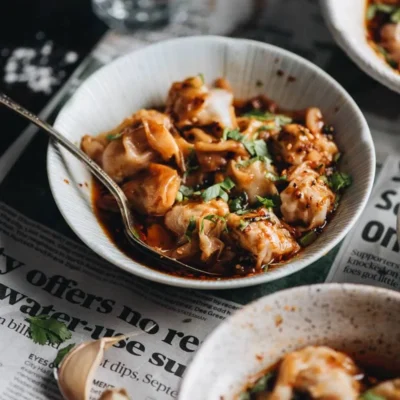 Hong You Chao Shou Sichuan Pork Wontons