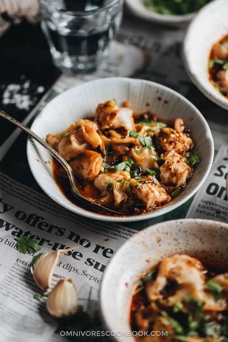 Hong You Chao Shou Sichuan Pork Wontons