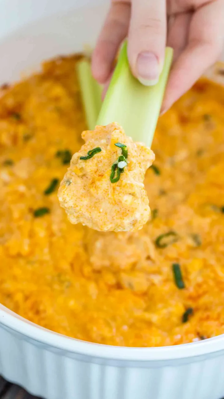 Hot And Spicy Buffalo Shrimp Dip