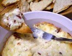 Hot Bacon &Amp; Swiss Dip With Pita Crisps