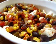 Hot Black Bean And Sweet Corn Dip