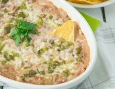 Hot Cheddar Bean Dip