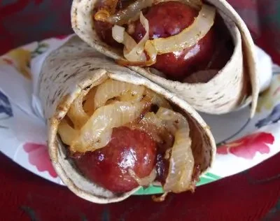 Hot Diggedy Dogs! Bonfire Bangers In Wraps