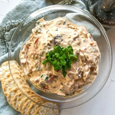 Hot Italian Tomato And Cream Cheese Dip