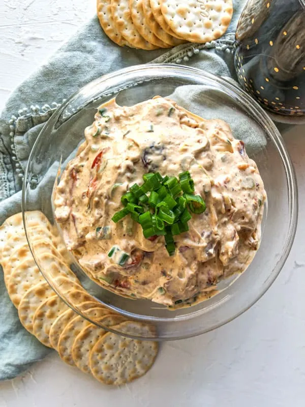 Hot Italian Tomato And Cream Cheese Dip