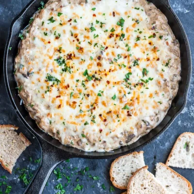 Hot Mushroom Dip