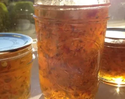 Hot Pepper Garlic Jelly